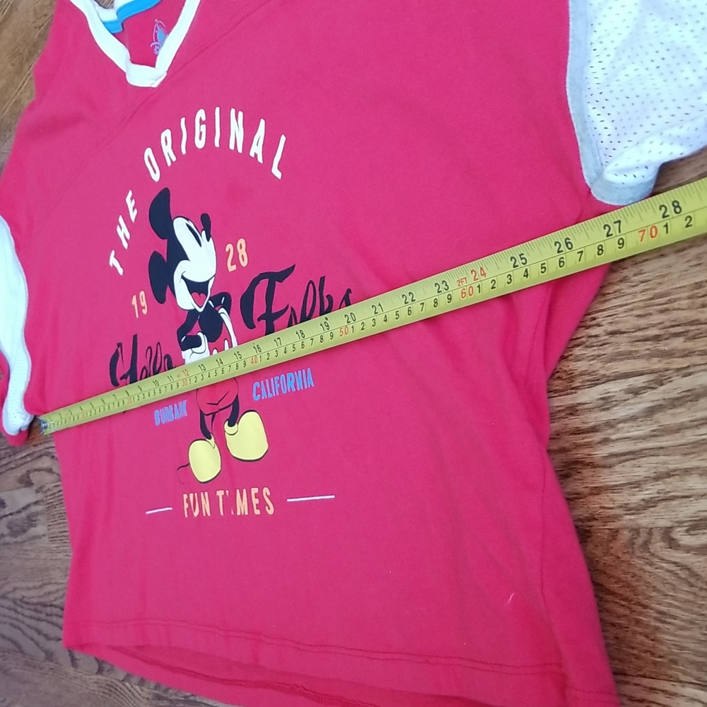 (2XL) Disney Mickey Mouse Lounge Pants & Cropped Top Combo ๐ Cotton ๐ - Picture 4 of 16